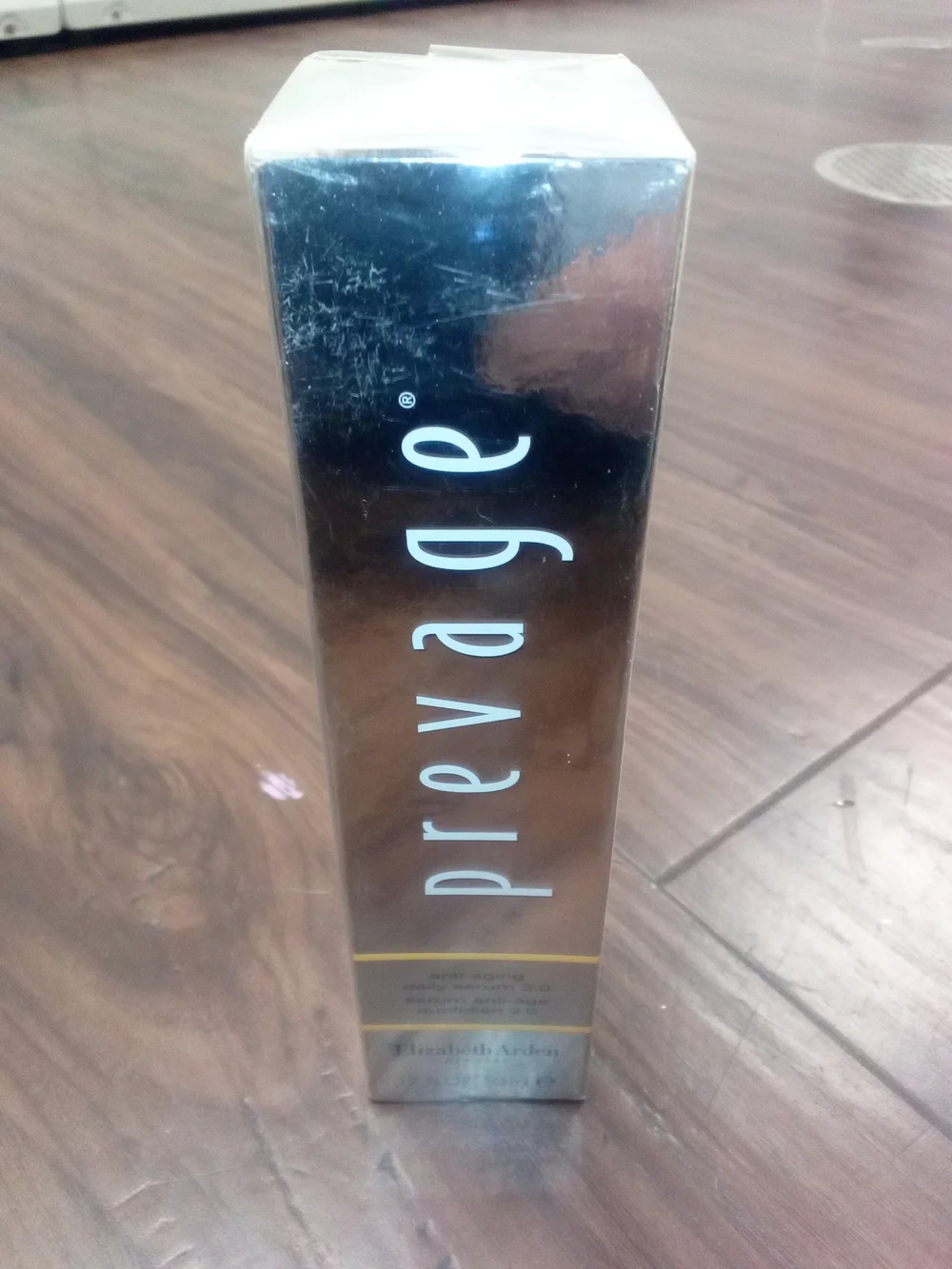 Elizabeth Arden Prevage Daily Serum 2.0 - Silver Packaging with Gold Accents